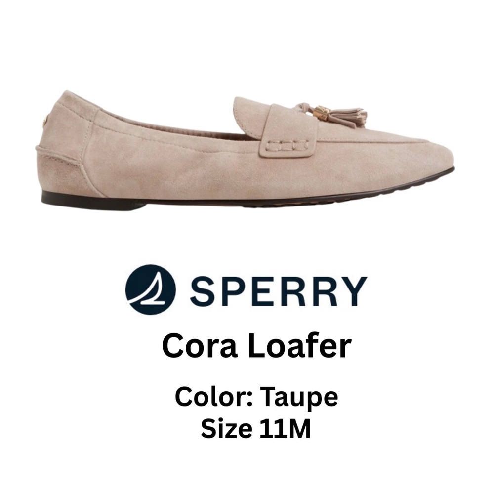 Sperry Women's Cora Loafer - Taupe - Sz 11M
